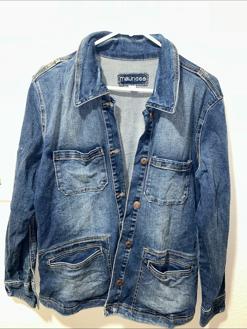 Maurices Women’s Blue Denim Jacket
